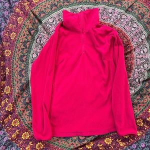 Columbia hot pink micro fleece